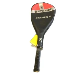 Used GRAPHX TI Adult Squash Racquet Red 4"