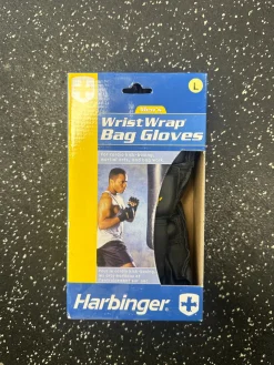 Used Harbinger Martial Arts Gloves Navy Blue LG