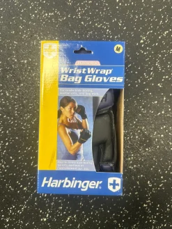 Used Harbinger Martial Arts Gloves Navy Blue MD
