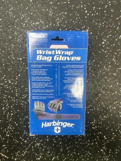 Used Harbinger Martial Arts Gloves Navy Blue LG