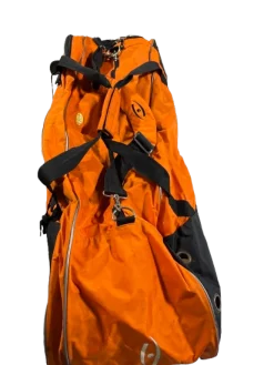 Used Harrow BLITZ 4000 EQUIPMENT BAG Player Carry Bag Orange