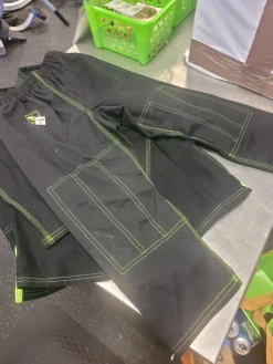 Used HAWK BJJ GI Black Youth