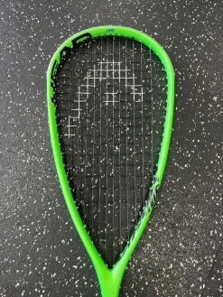 Used Head EXTREME 135 Adult Squash Racquet Neon Green Unknown