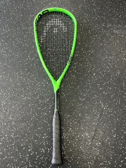 Used Head EXTREME 135 Adult Squash Racquet Neon Green Unknown