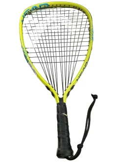 Used Head HURRICANE Adult Racquetball Racquet Yellow 3 3/8"