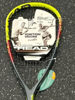 Used Head Racquet IGNITION 145 Adult Squash Racquet Grey Unknown