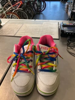 Used Heely HEELY Skateboard Heelys White Junior 01