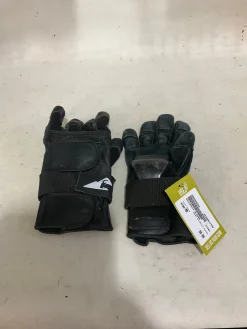 Used HILLBILLY GLOVES Inline Wrist Guards Black MD
