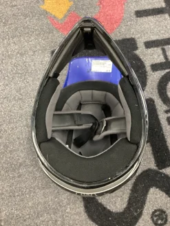 Used HJC ARENA FLYNKOLORS Junior Helmet Royal Blue LG