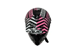 Used HJC CL-XY Junior SM Motocross Helmet Pink 49-50cm mfg March 2012