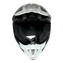 Used HJC SAPIEN FLYIN KOLORS Adult Motocross Helmet White Medium