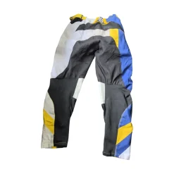Used HUSQVARNA MOTO PANTS SIZE 36 Adult Bottom Navy Blue LG