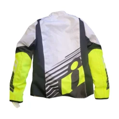 Used ICON OVERLORD SB2 PROTECTIVE JACKET Adult Top White SM