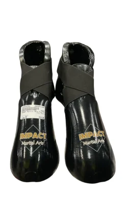 Used IMPACT Martial Arts Foot Pads Black MD