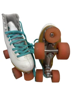 Used Impala Sidewalk Womens Roller Skates White Size 9