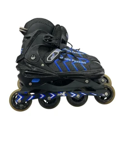 Used INFINITE SKATES Senior Rec Fitness Skates Black Adjustable