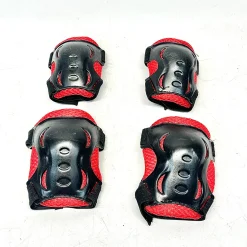 Used Inline Protective Set Red And Black Youth
