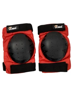 Used Jbm Inline Kneepad/Elbow Pad/Wrist Guard Set Red