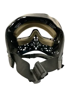 Used JT PAINTBALL MASK AND GOGGLES Paintball Helmet Black