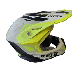 Used JUST1 J18 PULSAR MTX HELMET Junior Helmet White SM