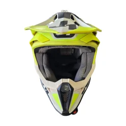 Used JUST1 J18 PULSAR MTX HELMET Junior Helmet White SM