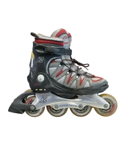 Used K2 FLIGHT ALX-W SZ 6.5 Senior Rec Fitness Skates Black Senior 6.5