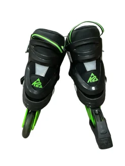 Used K2 SR SKATES Senior Aggressive Skates Black Senior 9.5
