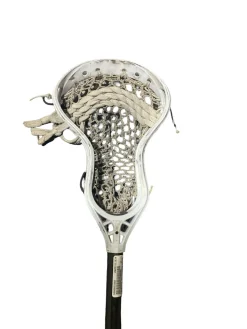 Used LACROSSE DEFENSEMEN STICK Men Def/LSM Complete Stick Black