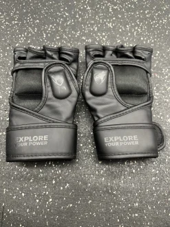 Used LIBERLUPUS Martial Arts Gloves Black SM