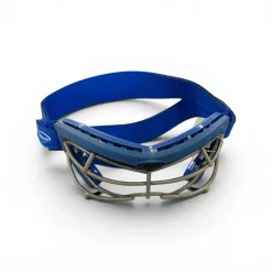 Used LOKO SPHERE Lacrosse Facial Protect Royal Blue MD