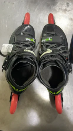 Used LUIGINO CHALLENGE Racing Inline Skates Black Senior 7