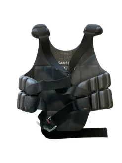 Used Macho Martial Arts Chest Guard Black XS