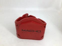 Used MACHO YOUTH RIB GUARD Martial Arts Chest Guard Red Youth