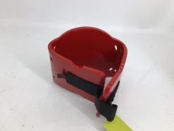 Used MACHO YOUTH RIB GUARD Martial Arts Chest Guard Red Youth