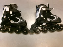 Used MAMMYGOL Racing Inline Skates Black Youth 11.0