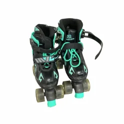 Used MARCENT Junior Roller Quad Skates Royal Blue Junior 04