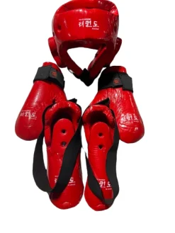 Used Martial Arts Blocking Pad Red SM