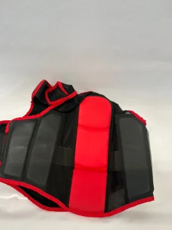 Used Martial Arts Chest Guard Black SM