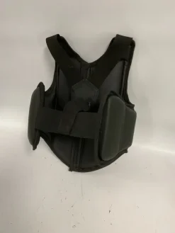 Used Martial Arts Chest Guard Black SM