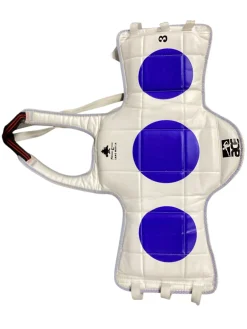 Used Martial Arts Chest Guard White MD