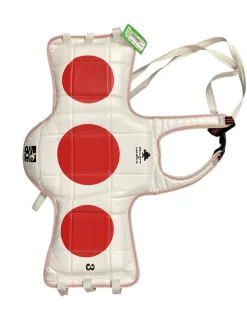 Used Martial Arts Chest Guard White MD