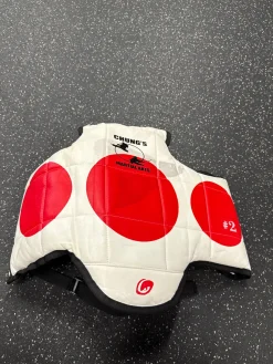 Used Martial Arts Chest Guard White Youth