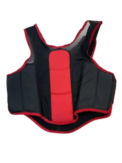 Used Martial Arts Chest Guard Black SM