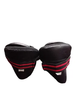 Used Martial Arts Foot Pads Black SM