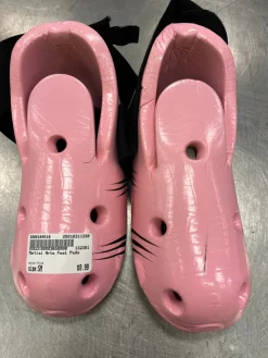 Used Martial Arts Foot Pads Pink SM
