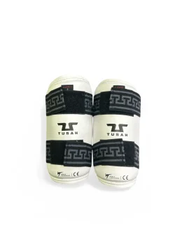 Used Martial Arts Forearm Pads White SM