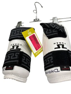 Used Martial Arts Forearm Pads White SM