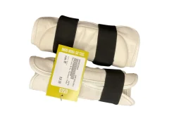 Used Martial Arts Forearm Pads White SM