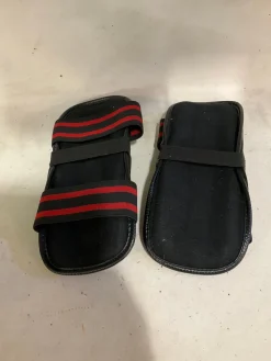 Used Martial Arts Forearm Pads Red SM