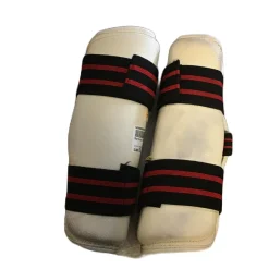 Used Martial Arts Forearm Pads White XL